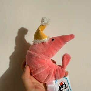 Jellycat celebration crustacean shrimp NWT retired!